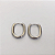 BRINCO DE TRANQUETA EM AÇO INOXIDAVEL OVAL - TAMANHO 17X14MM (CX148) AÇO0179 - Imagem 2