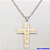 GARGANTILHA EM AÇO INOXIDAVEL COM *(CORRENTE3X1 - 50CM)* E FECHO LAGOSTA-(I-0994) Cruz Jesus grande 35mm - AÇO0258 - Imagem 2