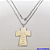 GARGANTILHA EM AÇO INOXIDAVEL COM *(CORRENTE CARTIER CURTA 60CM)* E FECHO LAGOSTA-(BCOL026)AC INOX CRUZ GRANDE FACE DE CRISTO CHEIA( C3.1032C)- AÇO0272 - Imagem 1