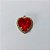 PINGENTE NO BRUTO PRONTO PARA O BANHO - PINGENTE COM BASE CORAÇÃO CRAVEJADO EM MICRO ZIRCÔNIAS CRISTAIS E PEDRA EM ZIRCÔNIA VERMELHA 15X15MM - PESO TOTAL 4,2GR - COMPOSIÇÃO: LATÃO / ZIRCÔNIA - BRU24199 - Imagem 1