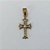 PINGENTE NO BRUTO PRONTO PARA O BANHO - (CX.16) PINGENTE CRUCIFIXO CRAVEJADO EM MICROS ZIRCÔNIAS - TAMANHO 15MM - COMPOSIÇÃO: LATÃO / ZIRCÔNIA - PESO 0,7GR - BRU24547 - Imagem 2