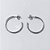 BRINCO EM AÇO INOXIDÁVEL - (CX.145) BRINCO ARGOLA 2X25MM (ARGI0182) - COMPOSIÇÃO: AÇO INOXIDÁVEL - AÇO2249 - Imagem 1