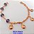 PULSEIRA NO BRUNTO PRONTO PARA O BANHO(CX165) -PULSEIRA LATÃO COM CRISTAL E SACO DA FELICIDADE ) PESO 7.8GR -TAMANHO 18CM - BRU24905 - Imagem 2
