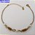 PULSEIRA NO BRUTO PRONTO PARA O BANHO(CX168) PULSEIRA COM PEROLAS DE 4MM(18CM+ EXTENSOR - PESO 2.4GR - BRU24986 - Imagem 2
