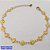 PULSEIRA NO BRUTO PRONTO PARA O BANHO(CX169)PULSEIRA TODA EM CONCHINHAS (TAMANHO 18CM+EXTENSOR )COM FECHO LAGOSTA - PESO 1.6GR - BRU25074 - Imagem 2