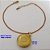 PULSEIRA NO BRUTO PRONTO PARA O BANHO(CX176) PULSEIRA COM CORRENTE ELLO PORTUGUES E PINGENTE DE RELICARIO / TAMANHO 18CM+EXTENSOR / PESO TOTAL 3.9GR / BRU25361 - Imagem 1