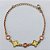 PULSEIRA NO BRUTO PRONTO PARA O BANHO - PULSEIRAS VAN CLEEF COM PEDRA CRISTAL ROSA 17CM / PESO 2,2GR / BRU25503 - Imagem 1