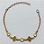 PULSEIRA NO BRUTO PRONTO PARA O BANHO - PULSEIRA COM VAN CLEEF E PEDRAS CRISTAIS 17CM / PESO 2,2GR / BRU25517 - Imagem 1