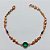 PULSEIRA NO BRUTO PRONTO PARA O BANHO - PULSEIRA COM SOL E PEDRAS CRISTAIS COLORIDAS 17CM / PESO 3,1GR / BRU25519 - Imagem 1