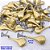 BRINCO NO BRUTO PRONTO PARA BANHO (CX177) (100% LATÃO) - BRINCO COM BASE DE PINO TODA TRABALNHADA E GOTA DE 27MM - PESO TOTAL 4.2GR - BRU25427 - Imagem 2