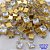 ACESSORIO NO BRUTO PRONTO PARA O BANHO(pote) - PONTO DE LUZ BASE ALTA DE 8X8MM ( ZIRCONIA) COM UMA ARGOLINHA/ VENDIDA POR UNIDADE / PESO 0,09GR / BRU25625 - Imagem 2