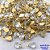ACESSORIO NO BRUTO PRONTO PARA O BANHO(pote) - PONTO DE LUZ BASE ALTA DE 7X10MM ( ZIRCONIA) COM UMA ARGOLINHA/ VENDIDA POR UNIDADE / PESO 0,09GR / BRU25626 - Imagem 1