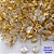 BRINCO NO BRUTO PRONTO PARA O BANHO(pote)- BRINCO TRADICIONAL DE PINO COM PEDRA DE ZIRCONIA DE 6X8MM -(GOTA) - PESO 1GR - BRU25645 - Imagem 2