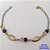 PULSEIRA NO BRUTO PRONTO PARA O BANHO(CX184)PULSEIRA SIMPLES E DELICADA (TAMANHO 18CM)-PESO 2.8GR - BRU25744 - Imagem 1