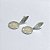 BRINCO FOLHEADO A PRATA COM 50 MILÉSIMOS + VERNIZ DIAMOND - BRINCO DE PINO BASE FOLHA E ÁRVORE DA VIDA 12MM - PRA1052 - Imagem 2