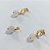 CONJUNTO FOLHEADO A OURO - BANHADO COM 5 MILÉSIMOS + VERNIZ DIAMOND - CONJUNTO (SEM CORRENTE) E BRINCOS E PINGENTE PÉROLA LEITOSA 10MM - OURO1414 - Imagem 2