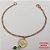 PULSEIRA NO BRUTO PRONTO PARA O BANHO (CX185) - PULSEIRA NO BRUTO SIMPLES E DELICADA- TAMANHO 18CM / PESO TOTAL 2.8GR - BRU25817 - Imagem 1