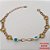 PULSEIRA NO BRUTO PRONTO PARA O BANHO (CX185) - PULSEIRA NO BRUTO SIMPLES E DELICADA- TAMANHO 18CM / PESO TOTAL 2.8GR - BRU25818 - Imagem 1