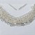 GARGANTILHA FOLHEADA A PRATA COM 50 MILÉSIMOS + VERNIZ DIAMOND - GARGANTILHA COM LEQUES 45CM + EXTENSOR - PRA1062 - Imagem 2