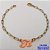 PULSEIRA NO BRUTO PRONTO PARA O BANHO(CX132)-PULSEIRA SIMPLES E DELICADA 18CM )- / PESO TOTAL 4.3GR - BRU25863 - Imagem 1