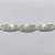 PULSEIRA FOLHEADA A PRATA COM 50 MILÉSIMOS + VERNIZ DIAMOND - PULSEIRA EM CHAPAS COM SOL - TAM: 18CM - PRA1086 - Imagem 2