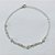 PULSEIRA FOLHEADA A PRATA COM 50 MILÉSIMOS + VERNIZ DIAMOND - PULSEIRA COM PÉROLAS - TAM: 18CM + EXTENSOR - PRA1088 - Imagem 1