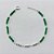 PULSEIRA FOLHEADA A PRATA COM 50 MILÉSIMOS + VERNIZ DIAMOND - PULSEIRA COM MIÇANGAS - TAM: 18CM - PRA1095 - Imagem 1