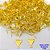 BASE DE BRINCO NO BRUTO PRONTO PARA O BANHO - BASE PARA BRINCO COM PINO TIPO GOTA - TAMANHO 6X6MM PESO DO PAR 0,4GR - (VENDIDA POR PAR) - BRU25897 - Imagem 2