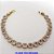 PULSEIRA NO BRUTO PRONTO PARA O BANHO(CX186) - PULSEIRA TODA CRAVEJADA EM ZIRCONIA E MICRO ZIRCONIAS / TAMANHO 18CM(PESO DO PAR 11GR) - BRU25914 - Imagem 2