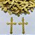 ACESSÓRIO NO BRUTO PRONTO PARA O BANHO - (3.2557A1) CRUCIFIXO 42MM - PESO 1,3GR - COMPOSIÇÃO 100% LATÃO - BRU27015 - Imagem 1