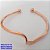 BRACELETE NO BRUTO PRONTO PARA O BANHO(CX166) - BRACELETE NO BRUTO (PESO 11.1GR) - BRU25940 - Imagem 1