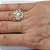 ANEL FOLHEADO A PRATA COM 50 MILÉSIMOS + VERNIZ DIAMOND - ANEL AJUSTÁVEL VAZADOS COM MICRO ZIRCÔNIAS - PRA1140 - Imagem 1