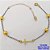 PULSEIRA NO BRUTO PRONTO PARA O BANHO(CX188)PULSEIRA SIMPLES E DELICADA DE 18CM( PESO 1.7GR -BRU26023 - Imagem 2