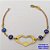 PULSEIRA NO BRUTO PRONTO PARA O BANHO(CX189) - PULSEIRA SIMPLES E DELICADA - TAMANHO 18CM - PESO TOTAL 2.9GR - BRU26056 - Imagem 2