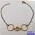 PULSEIRA NO BRUTO PRONTO PARA O BANHO(CX189) - PULSEIRA SIMPLES E DELICADA - TAMANHO 18CM - PESO TOTAL 1.9GR - BRU26058 - Imagem 2