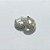 BRINCO FOLHEADO A PRATA COM 50 MILÉSIMOS + VERNIZ DIAMOND - BRINCO ARGOLA CRAVEJADO COM MICRO ZIRCÔNIAS CRISTAIS - TAMANHO: 5X14MM - PRA1144 - Imagem 2
