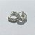 BRINCO FOLHEADO A PRATA COM 50 MILÉSIMOS + VERNIZ DIAMOND - BRINCO ARGOLA CRAVEJADO COM MICRO ZIRCÔNIAS CRISTAIS - TAMANHO: 4X16MM - PRA1145 - Imagem 2