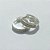 BRINCO FOLHEADO A PRATA COM 50 MILÉSIMOS + VERNIZ DIAMOND - BRINCO ARGOLA CRAVEJADO COM MICRO ZIRCÔNIAS CRISTAIS - TAMANHO: 4X14MM - PRA1147 - Imagem 2