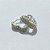 BRINCO FOLHEADO A PRATA COM 50 MILÉSIMOS + VERNIZ DIAMOND - BRINCO ARGOLA CORAÇÃO CRAVEJADO COM MICRO ZIRCÔNIAS CRISTAIS - TAMANHO: 4X13MM - PRA1159 - Imagem 2