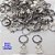 BRINCO EM AÇO INOXIDÁVEL(CX190)- BRINCO ARGOLA DE PRESSÃO PINGENTE COM UM CACHORRO DE 10MM - COMPOSIÇÃO: AÇO INOXIDÁVEL - AÇO26733 - Imagem 1