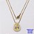 GARGANTILHA NO BRUTO PRONTO PARA O BANHO(CX191)GARGANTILHA CORRENTE VENEZIANA DE 45CM COM MEDALHA DE NOSSA SENHORA APARECIDA EM ALTA FUSÃO CRAVEJADA (TAMANHO 1.5CM )PESO 2.8GR- BRU26807 - Imagem 1