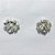 BRINCO FOLHEADO A PRATA COM 50 MILÉSIMOS + VERNIZ DIAMOND - BRINCO DE PINO BASE CACHORRO 10MM - PRA1188 - Imagem 1