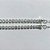 SHOCKER FOLHEADA A PRATA COM 50 MILÉSIMOS + VERNIZ DIAMOND - SHOCKER EM ZIRCÔNIA CRISTAL 40CM + EXTENSOR - PRA1202 - Imagem 2