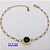 PULSEIRA NO BRUTO PRONTO PARA O BANHO(CX193)PULSEIRA COM CONECTOR EM ALTA FUSÃO(TAMANHO base de 12mm e pedra de 8mm)COM FECHO LAGOSTA - PESO 3.1GR - BRU26885 - Imagem 1