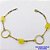 PULSEIRA NO BRUTO PRONTO PARA O BANHO(CX193)SIMPLES E DELICADA 18CM (PESO 3.1GR ) BRU26898 - Imagem 1