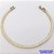 PULSEIRA NO BRUTO PRONTO PARA O BANHO(CX194)- PULSEIRA RIVIERA DE 18CM (LARGURA 3,5MM)- PESO TOTAL 4,5GR - BRU26950 - Imagem 2