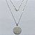 GARGANTILHA FOLHEADA A PRATA COM 50 MILÉSIMOS + VERNIZ DIAMOND - GARGANTILHA COM PINGENTE MEDALHA COM ORAÇÃO 25MM PRA1232 - Imagem 1