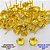 BRINCO NO BRUTO PRONTO PARA O BANHO(POTE)BRINCO DE PINO 100% LATÃO COM PEDRA DE " PEDRA ROSE CUT " TAMANHO 8MM / PESO DO PAR 1.2GR / BRU28015 - Imagem 2