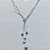CONJUNTO FOLHEADO A PRATA COM 50 MILÉSIMOS + VERNIZ DIAMOND - CONJUNTO COM PULSEIRA , GARGANTILHA E BRINCOS COM ESFERAS LISAS E BRILHANTES - PRA1269 - Imagem 1
