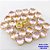PINGENTE NO BRUTO PRONTO PARA O BANHO /PINGENTE COM BASE 100% LATÃO DE 8X8MM(ZIRCONIA DE 8X8MM)VENDIDA POR UNIDADE / PESO 0,05GR - BRU28067 - Imagem 1